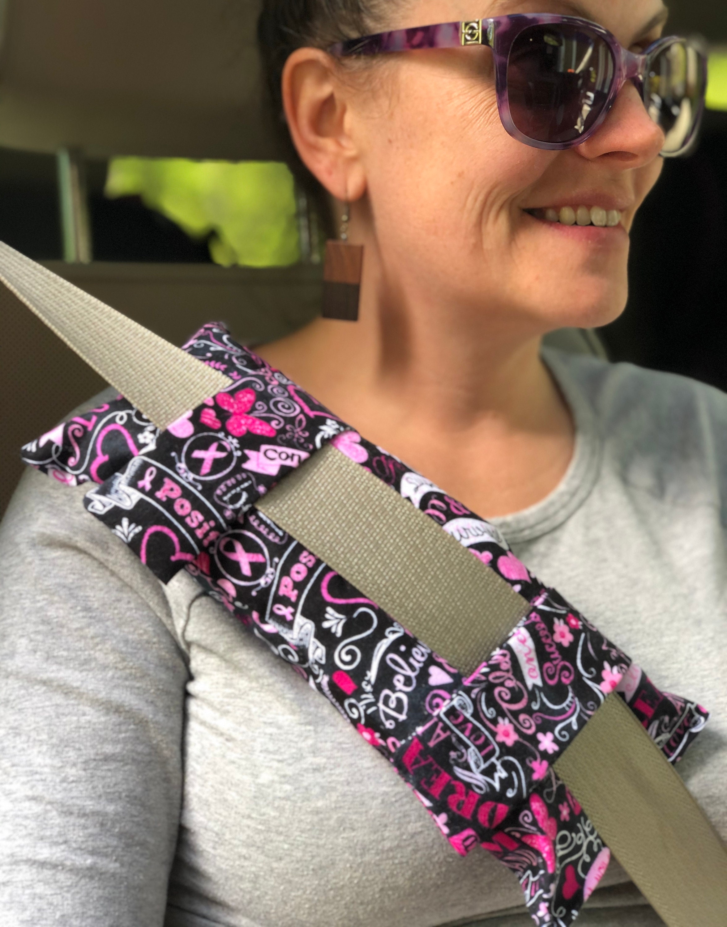 Mastectomy Pillows, Seatbelt Pillow, Breast Cancer Awareness, Breast