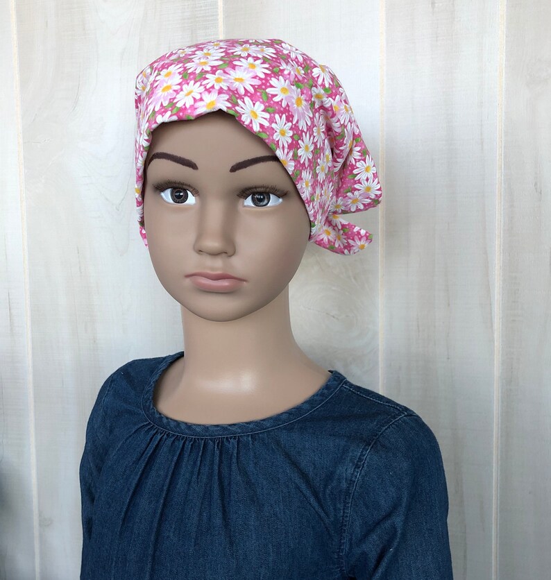 Childrens Head Scarf For Girls With Hair Loss Cancer Gifts Etsy