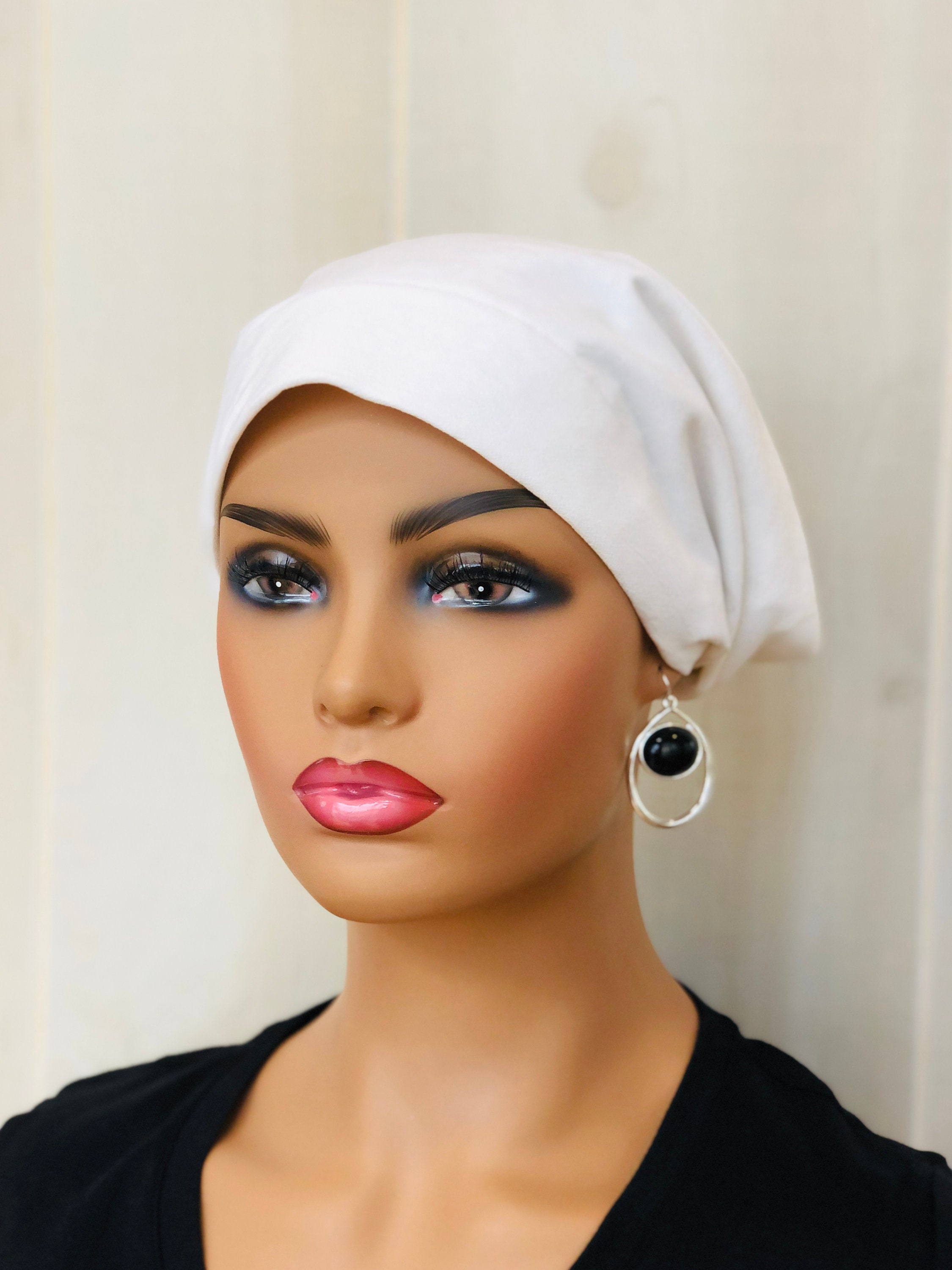 head wrap white