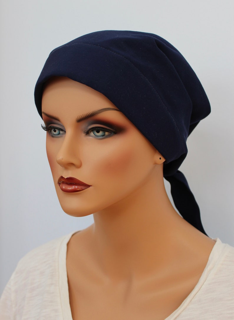 Bonnet Chimio Bambou Bandana Pru00e9-nouu00e9 Pour Femme, Bonnet Chimio, Turban Pour La Perte Foulard Cheveux Femme