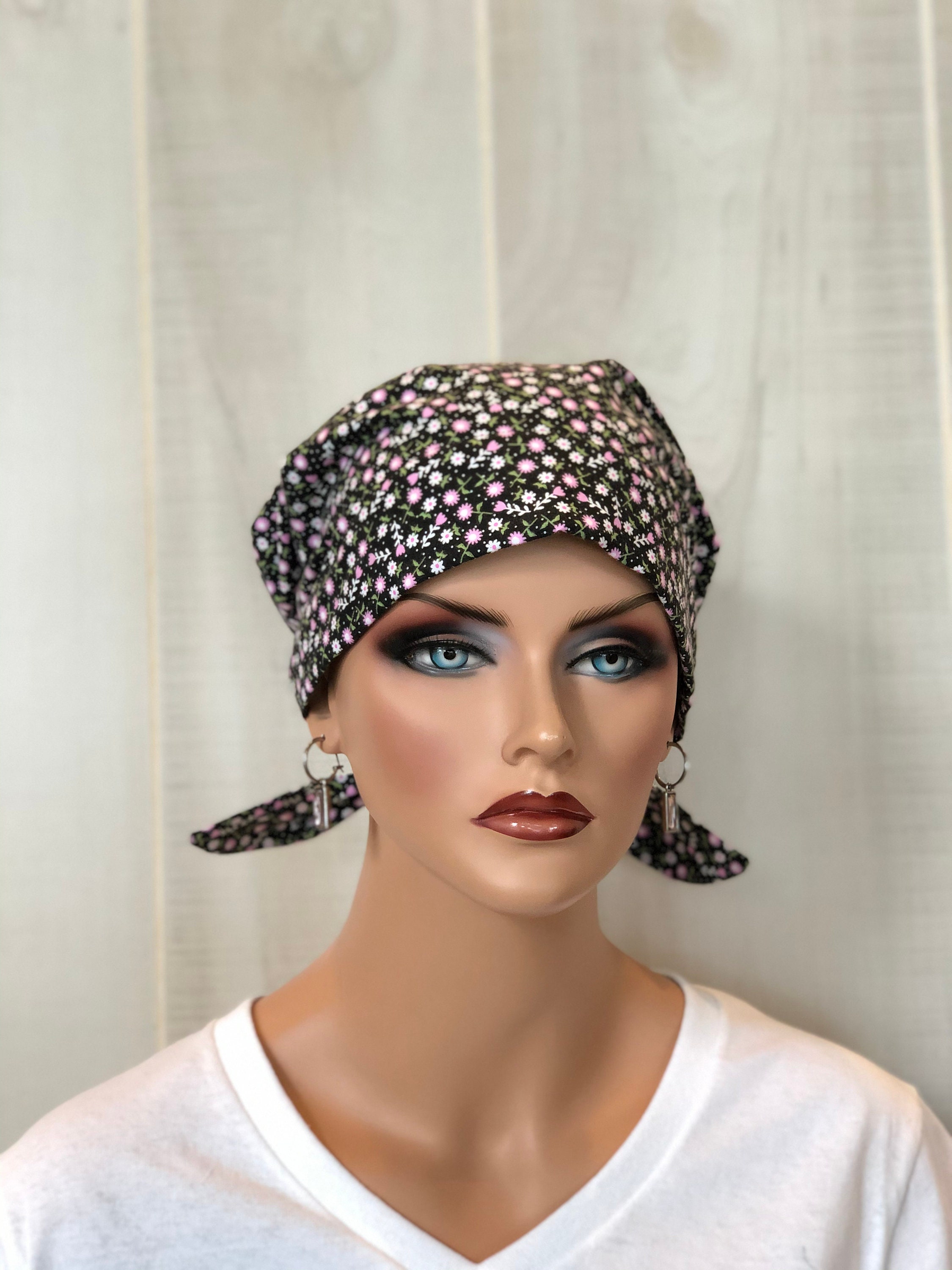 Scrub Caps For Women Face Mask Nurse Gift Scrub Hats Small | Etsy