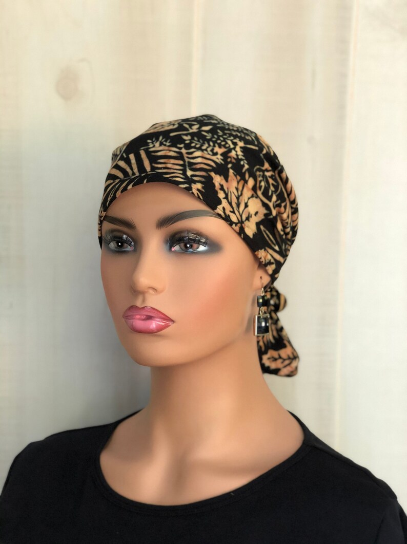 tied head scarves