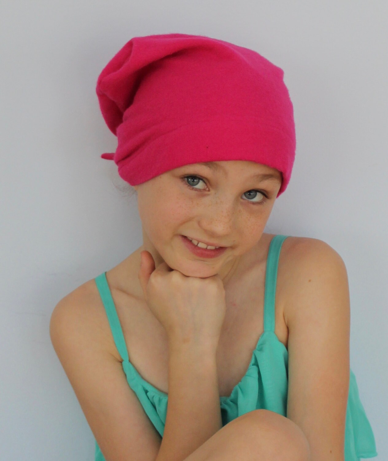 Children's Flannel Head Scarf, Girl's Cancer Headwear ...