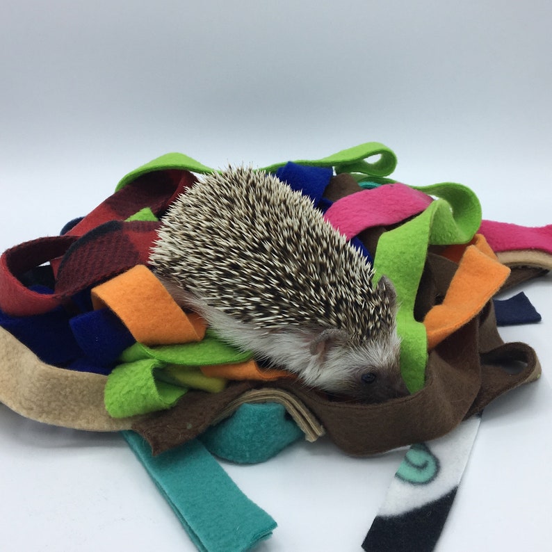 Fleece Strips Toys and Bedding for Hedgehogs Guinea Pigs Etsy
