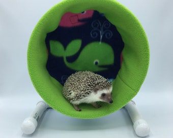 Wheel Cover, Whale Fleece, with Waterproof back, for Hedgehogs, Rats, and other Small Animals