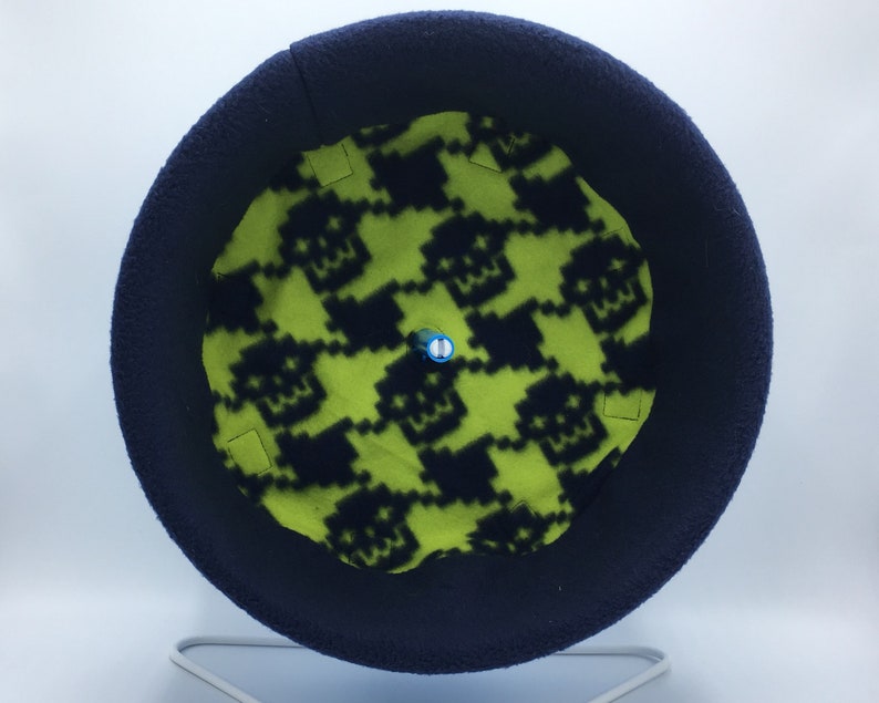 for Hedgehogs with Waterproof back Green and Navy Skulls Rats and other Small Animals Wheel Cover