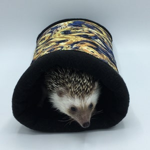 12 inch Fleece/Cotton Tunnel, Exploding Tardis, Doctor Who, for hedgehogs, guinea pigs, rats, sugar gliders and other small animals image 2