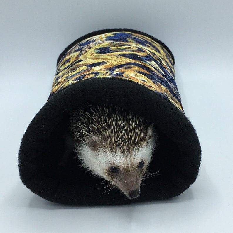 12 inch Fleece/Cotton Tunnel, Exploding Tardis, Doctor Who, for hedgehogs, guinea pigs, rats, sugar gliders and other small animals imagem 2