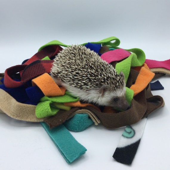 Fleece Strips Toys and Bedding for Hedgehogs Guinea Pigs Rats Sugar Gliders etc