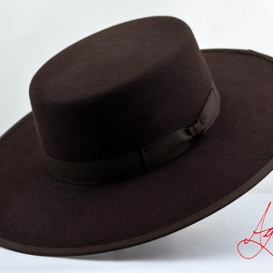 Wide Brim Fedora the TAYLOR Burgundy Wide Brim Hat Men Women Fur Felt Hat  for Women Men Fedora Hat -  UK