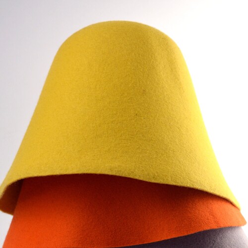Premium Wool Felt Hat Bodies Cappellines Etsy
