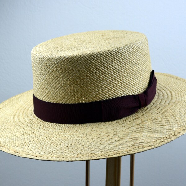 Panama Hat | The TRIBECA | Natural Toquilla Straw Wide Brim Bolero Hat | Men Women | Summer Hats