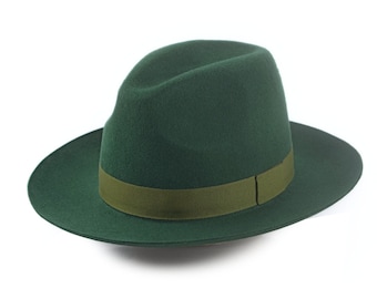 Wide Brim Hat Men Fedora 