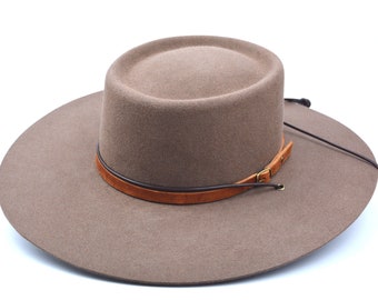 flat brim hat men