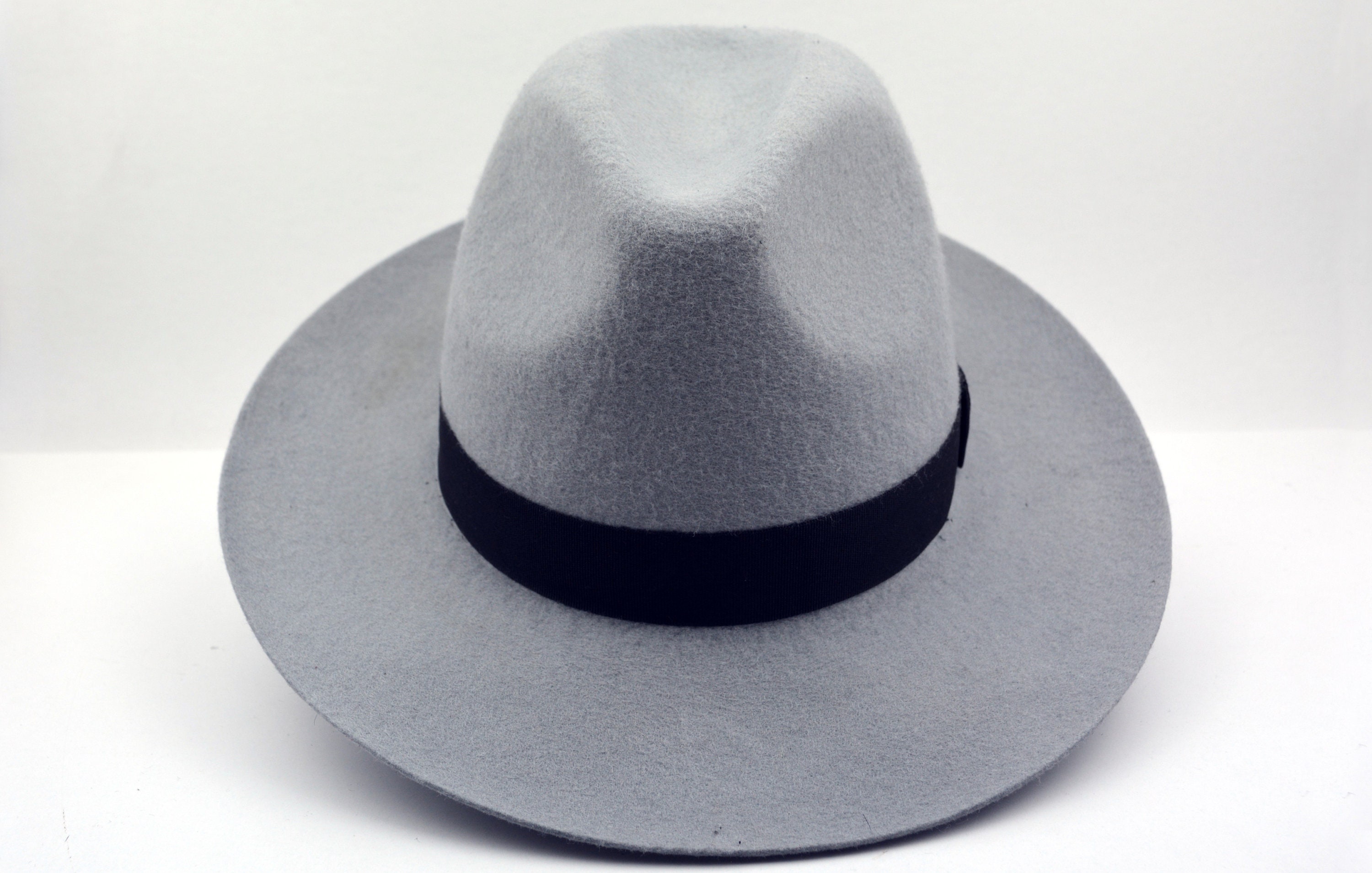 Accessories Fedoras & Trilby Hats Wide Brim Fur Felt Handmade Fedora