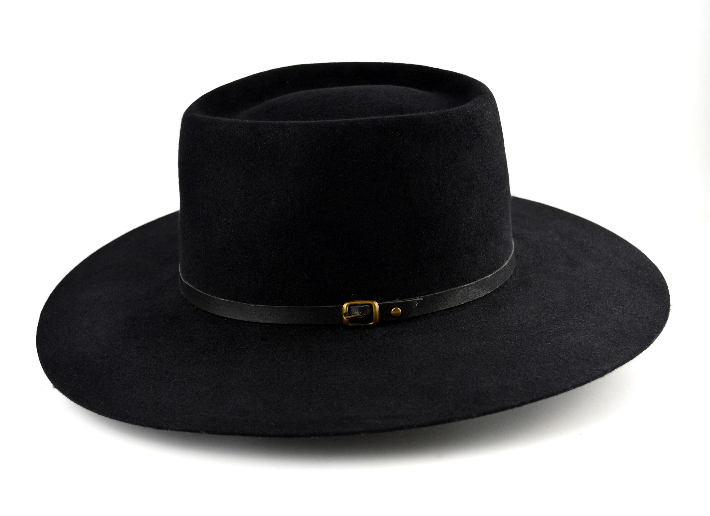 mens black bolero hat