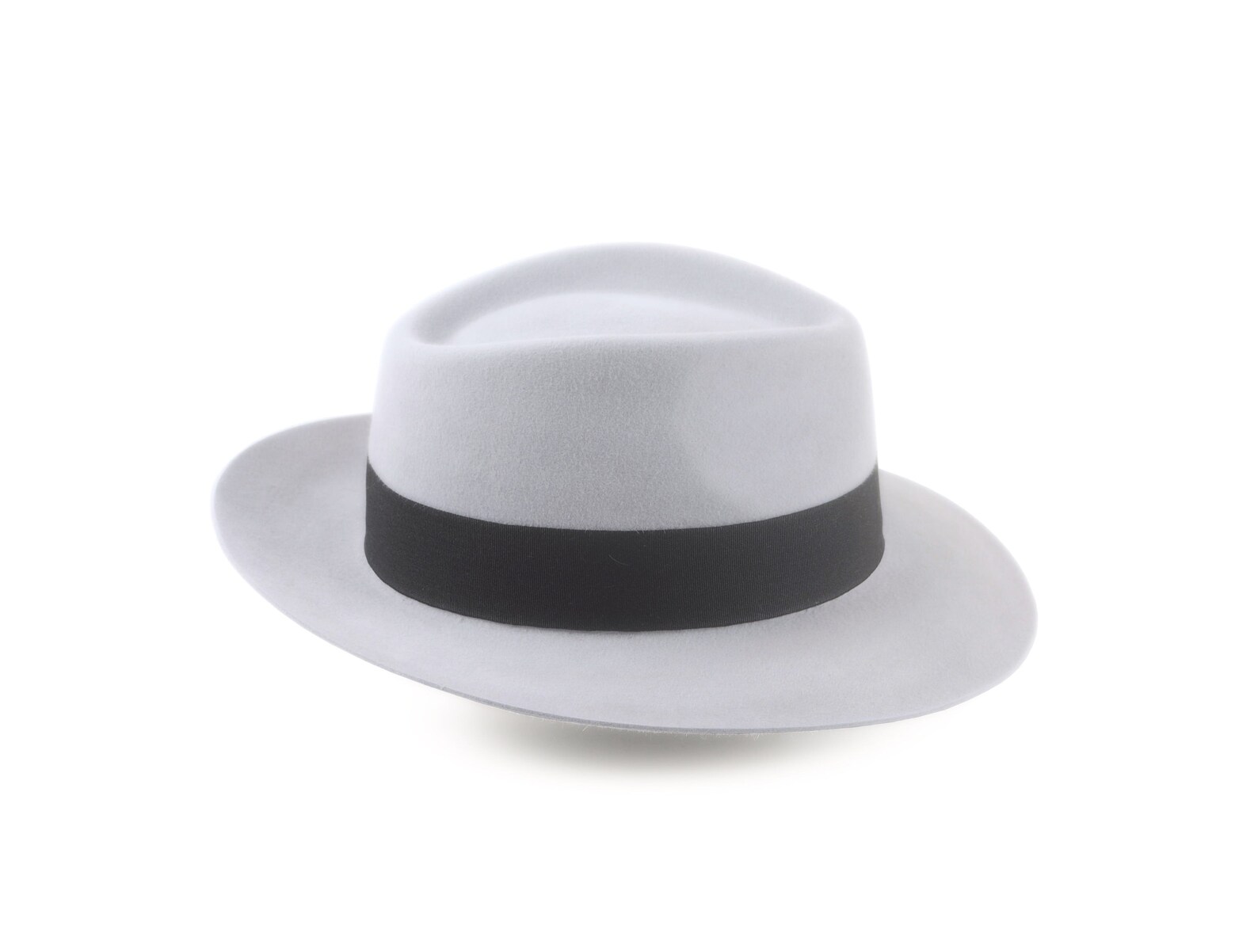 Fedora the HISPANO Light Grey Fedora Hat for Men Mens Etsy