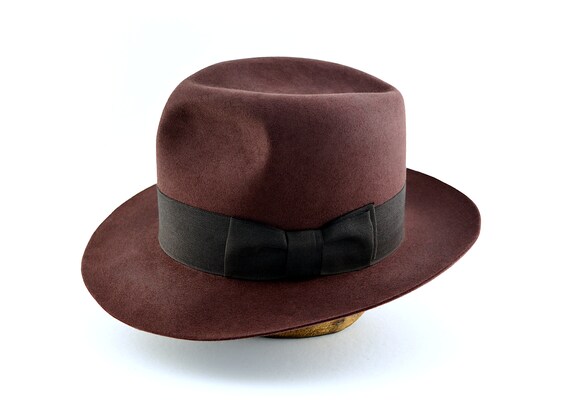 Fedora the PHARAOH Sable Brown Beaver 