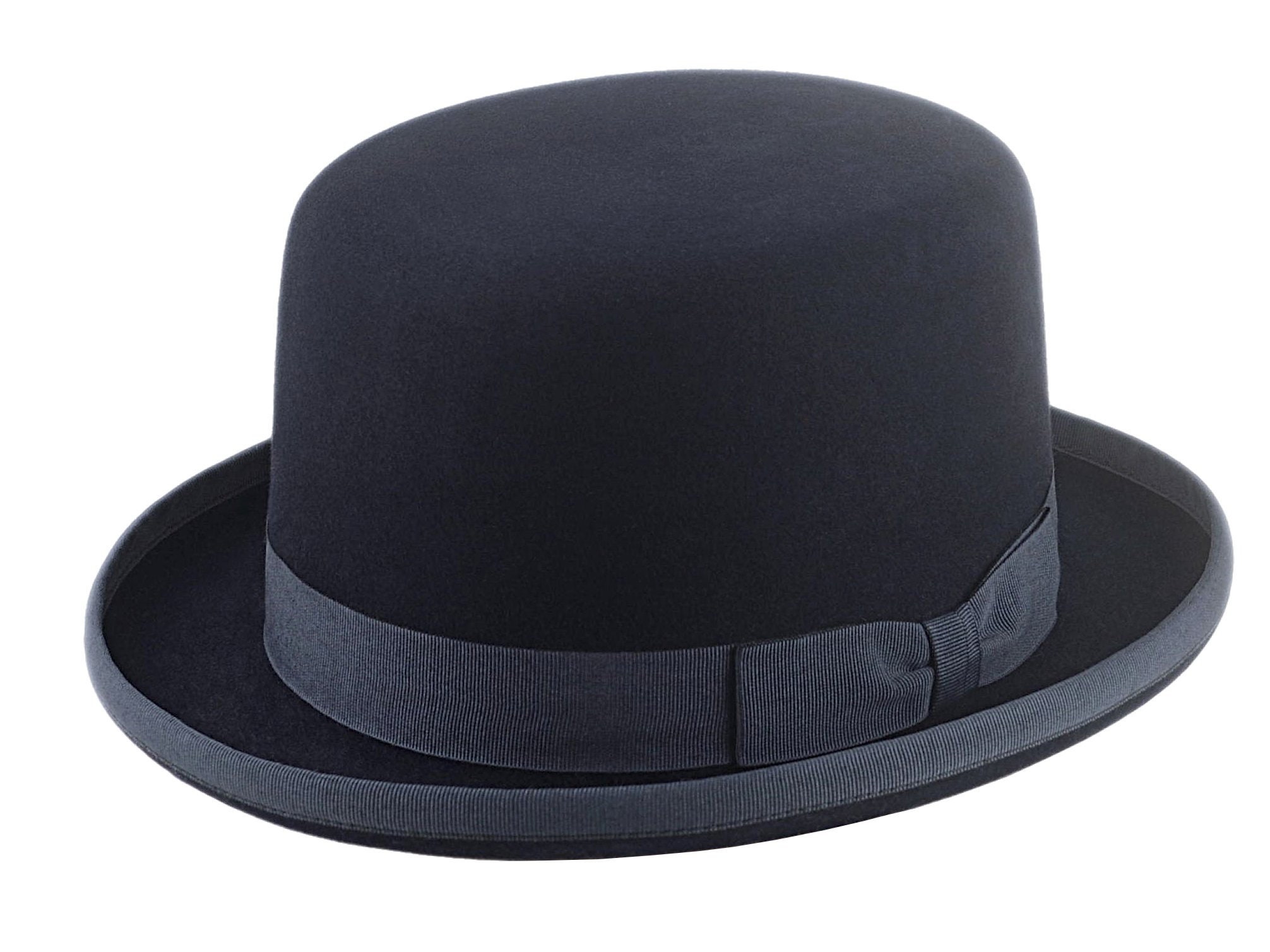 Bowler Hat | the ODDJOB | Denim Blue Fur Felt Bowler Hat for Bowler Hat | the ODDJOB | Denim Blue Fur Felt Bowler Hat for