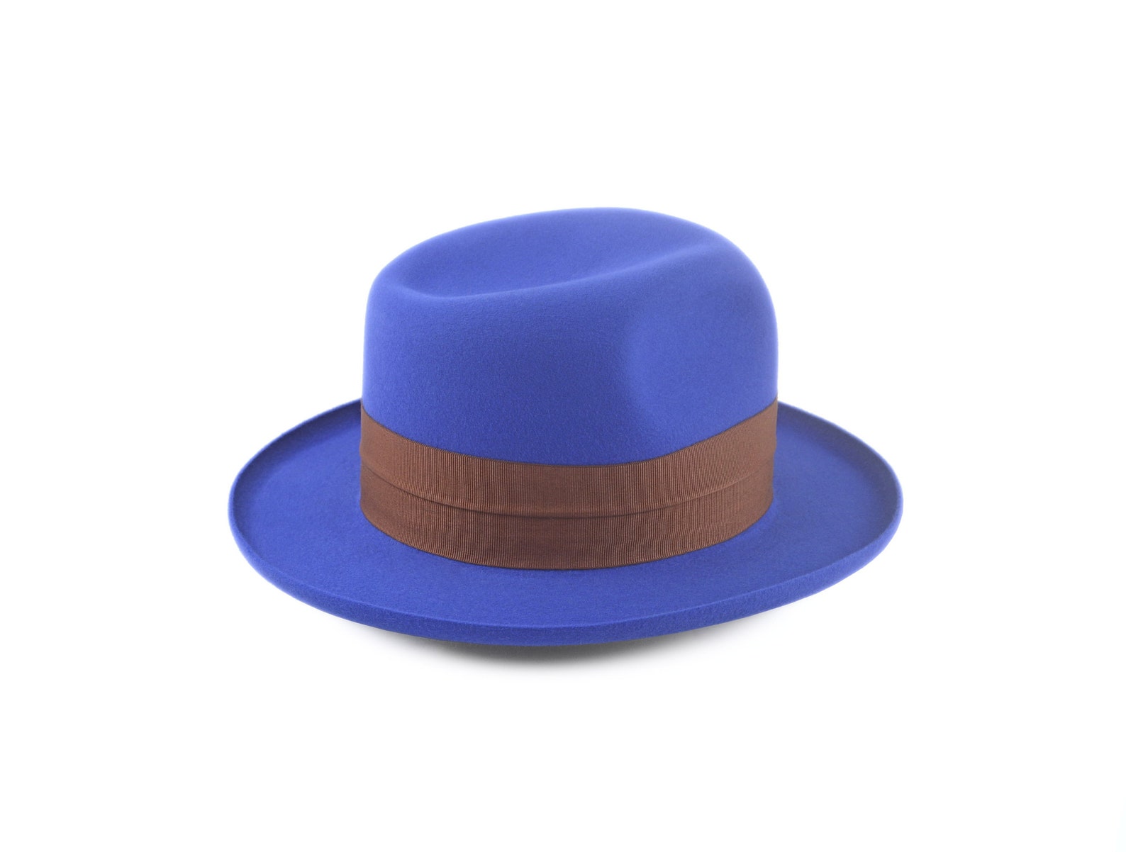 Fedora the HIERO Royal Blue Fedora Hat for Men Mens Etsy