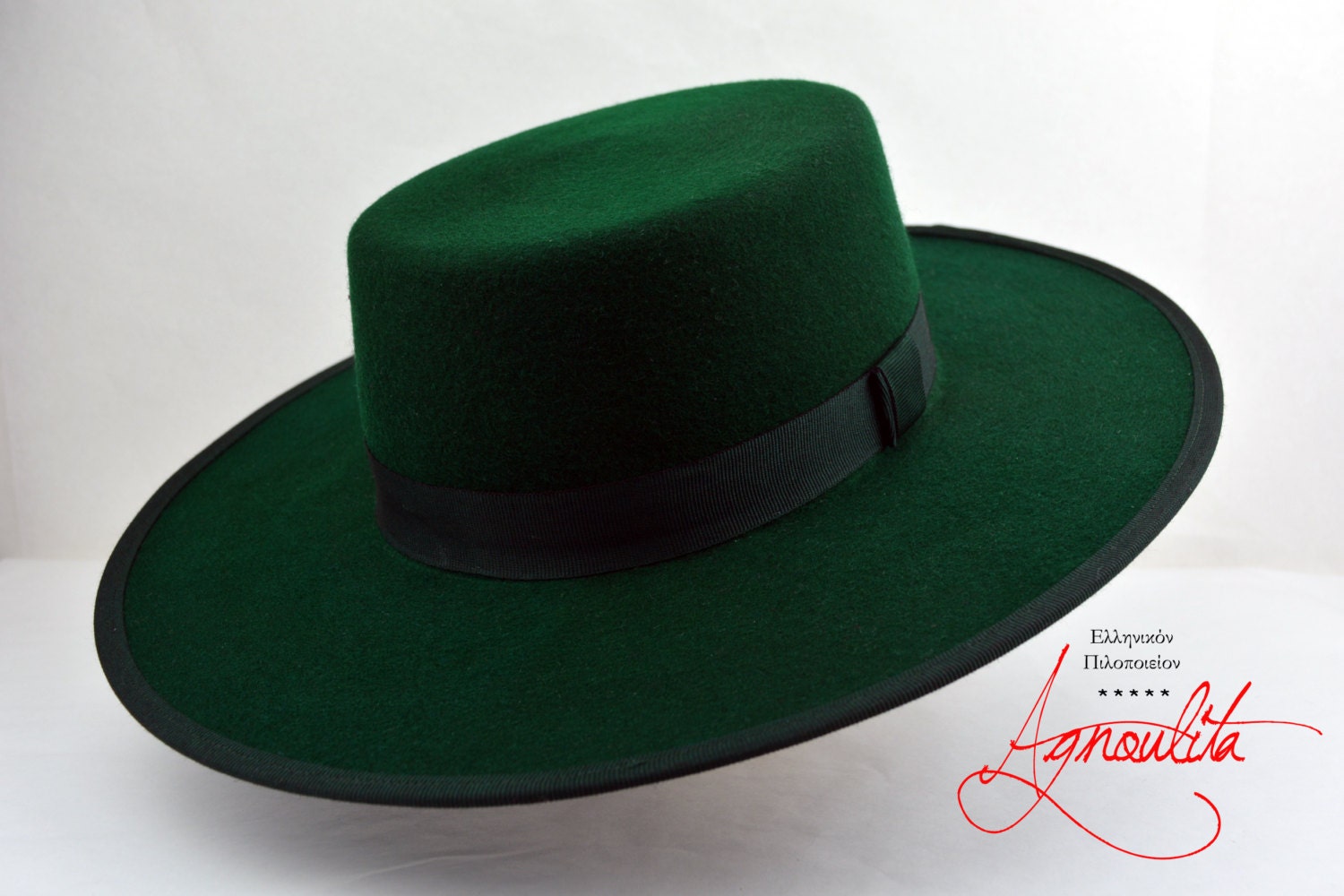 Emerald green cowboy hat Outlet