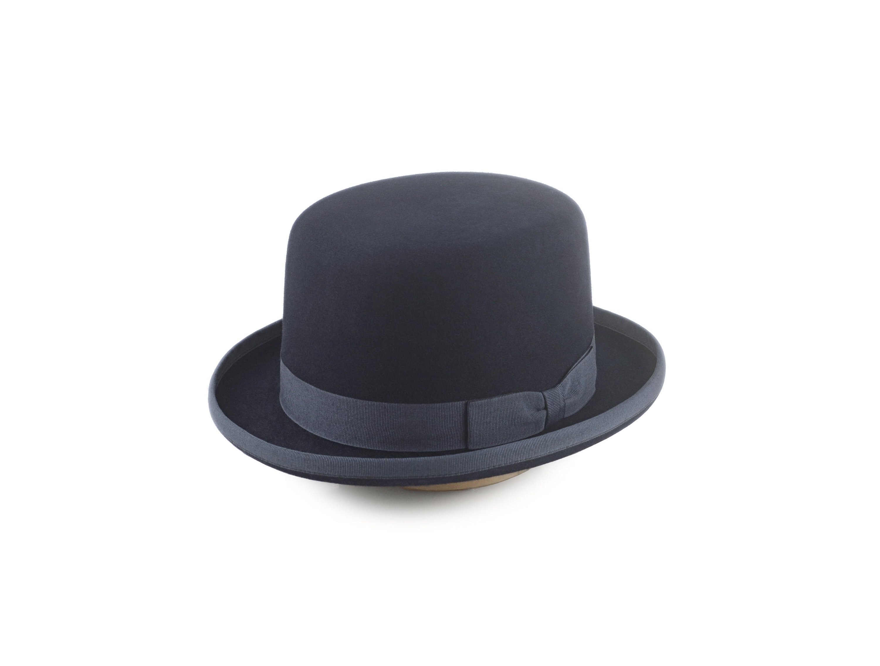 Bowler Hat The COKE Mens Formal Hats Black Fur Felt Bowler Hat For Men Accessories Hats & Caps Formal Hats Bowler Hats 