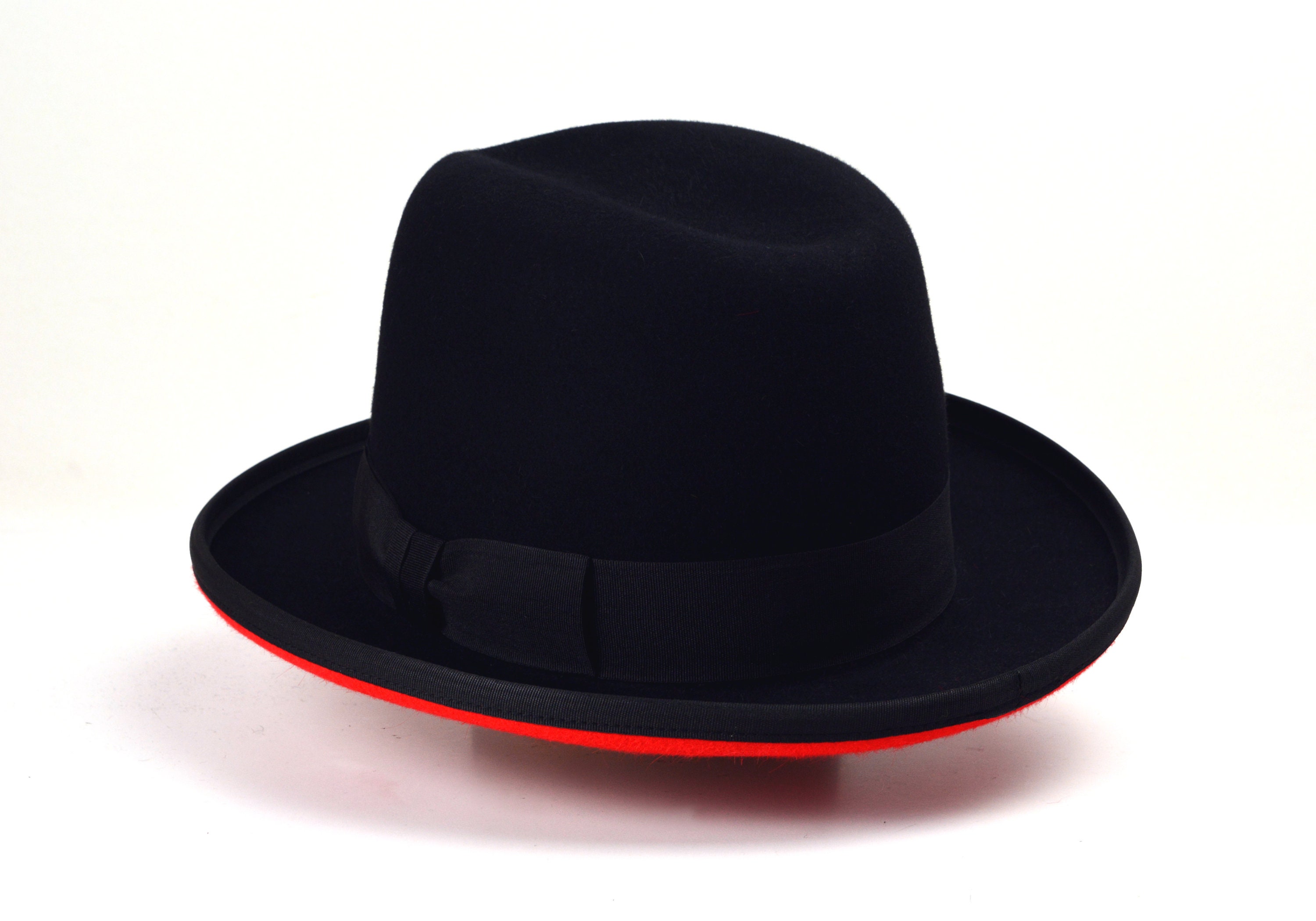 Homburg Hat the ONYX Double-tone Fedora 