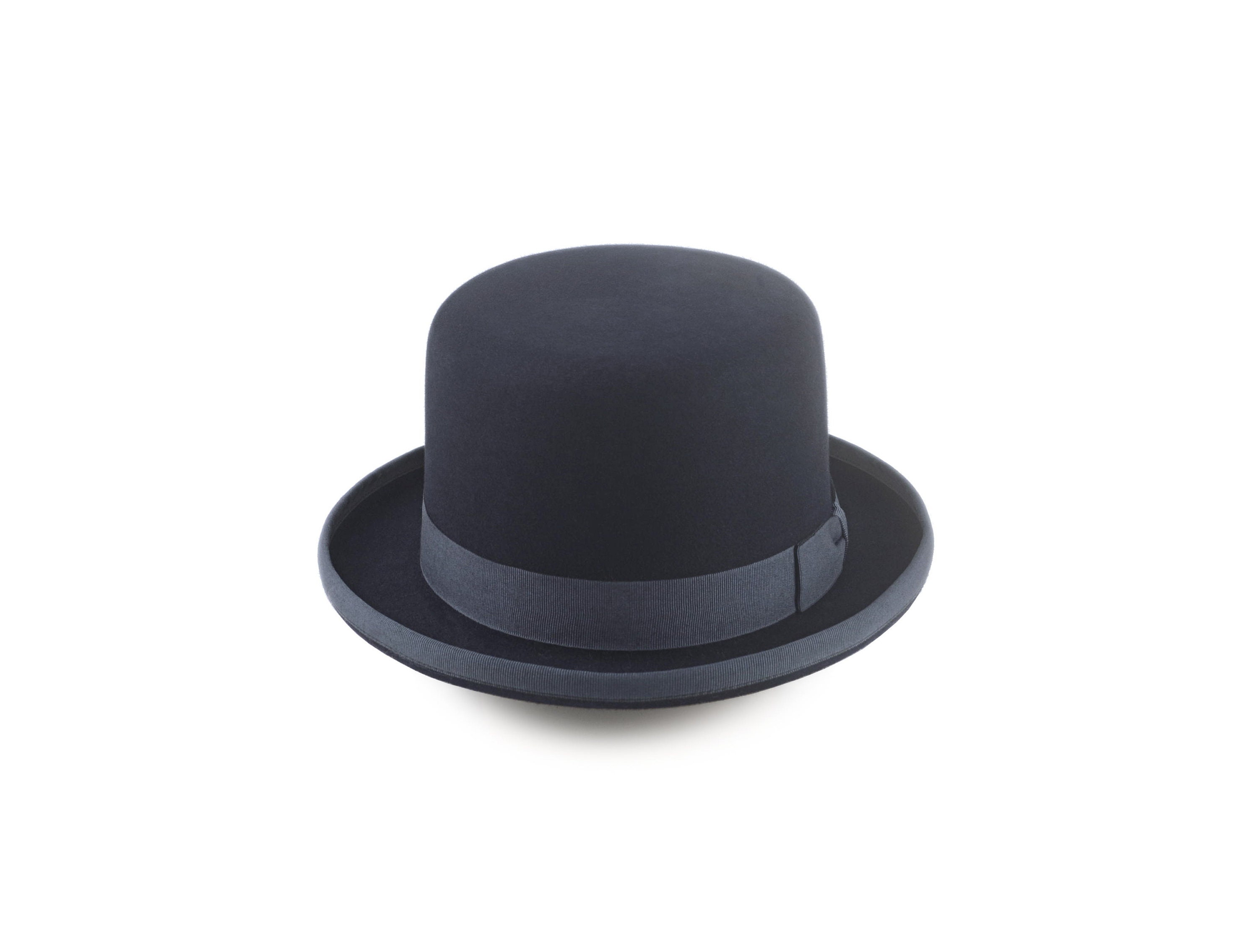 ODDJOB Denim Blue Fur Felt Bowler Hat 
