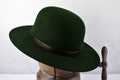 The Forester Forest Round Crown Fedora | Nature-Inspired Headwear for Adventurers