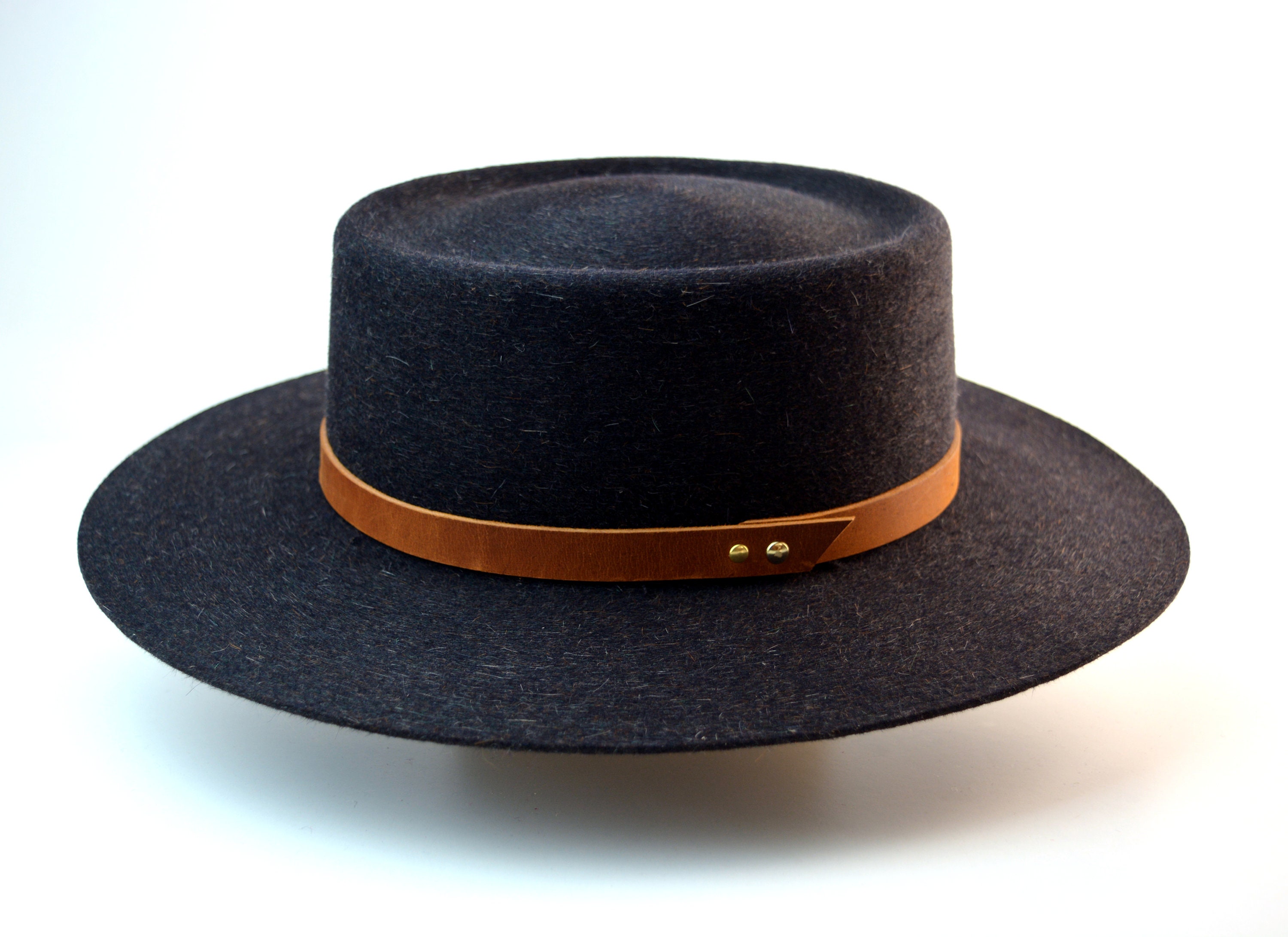 mens black bolero hat