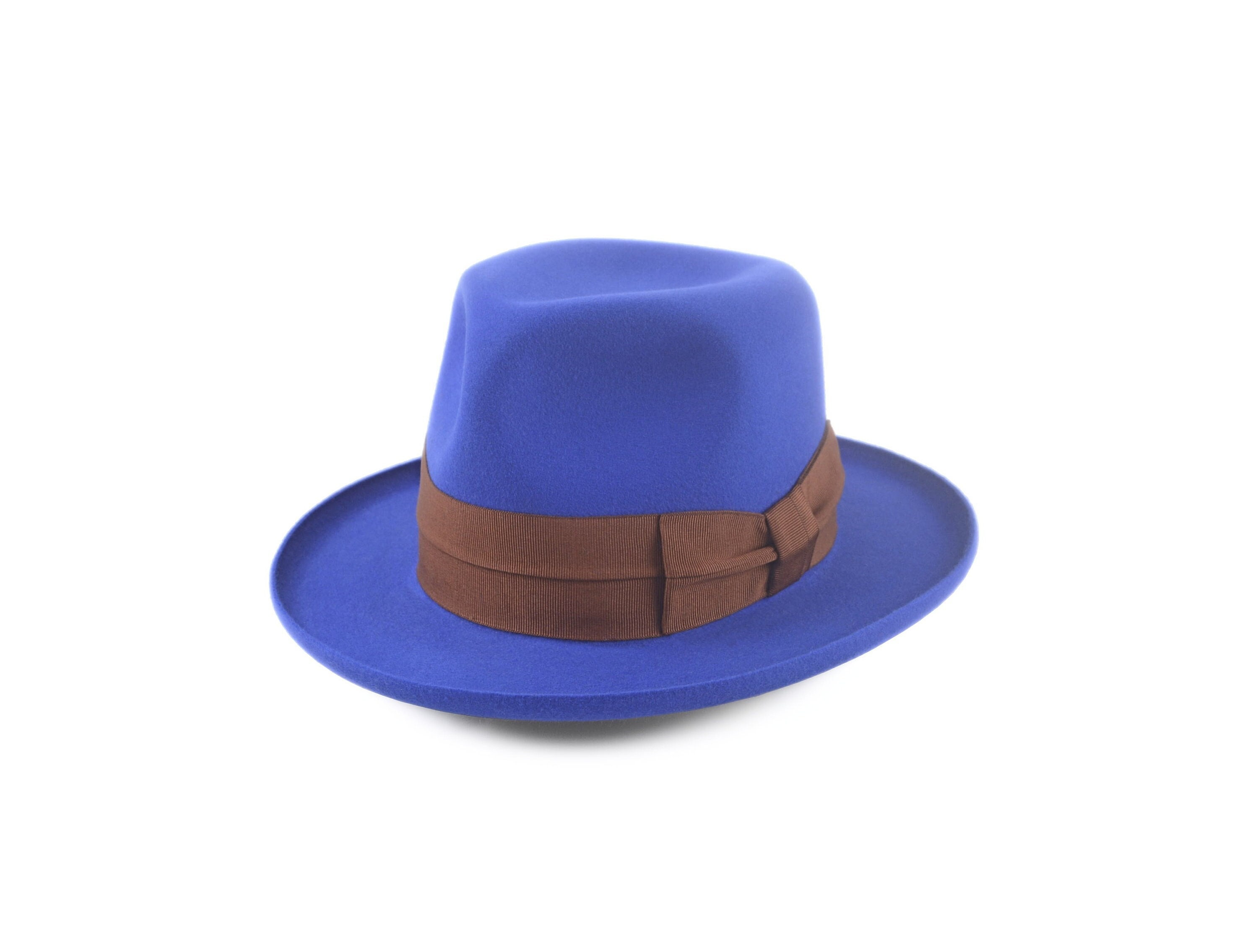 Fedora the HIERO Royal Blue Fedora Hat 