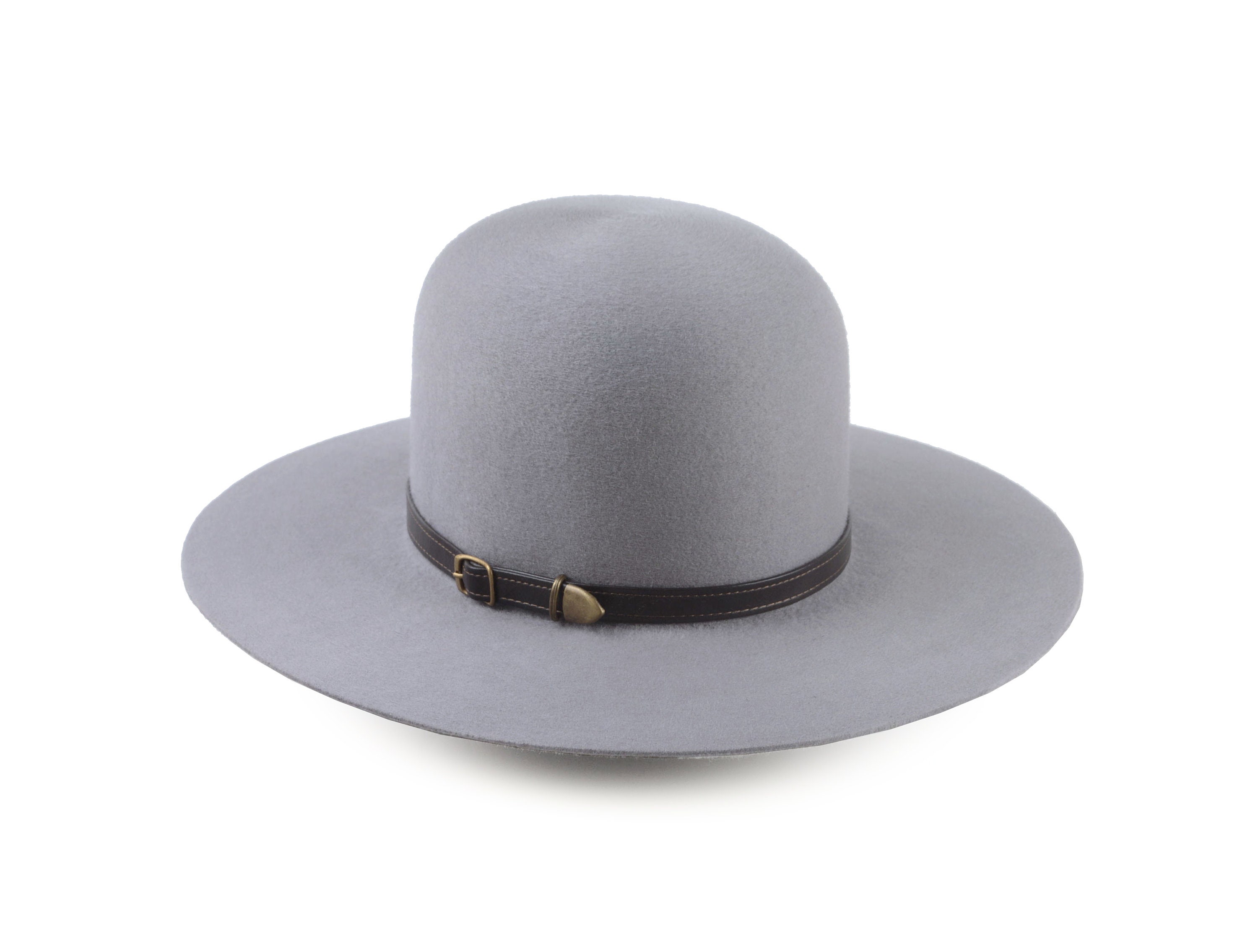 LIVAJA Pewter Grey Wide Brim Hat 