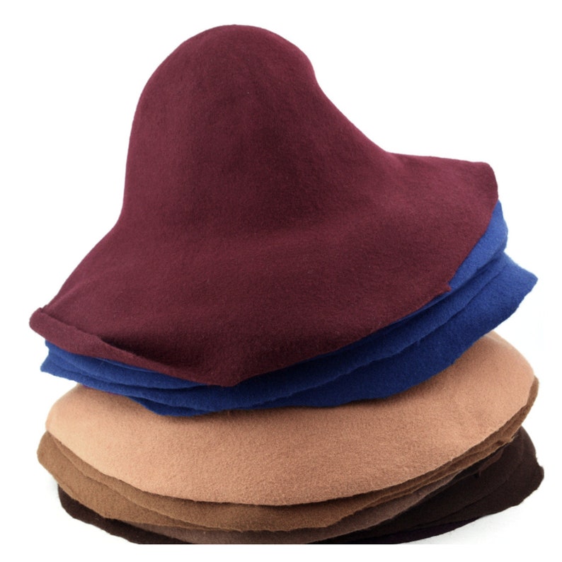 Agnoulita Hats | Standard Wool Felt Hat Bodies - Flares