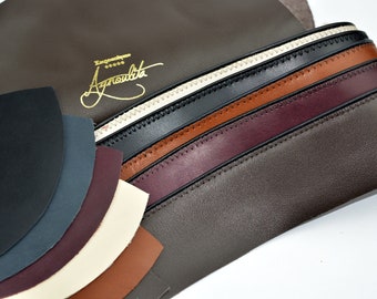 Western Hutband Leder Mit Conchos - Schwarz Silber Für Cowboyhüte