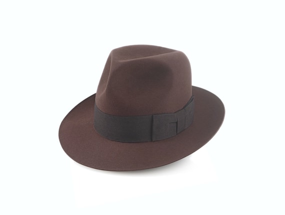 Fedora the PHARAOH Sable Brown Beaver 