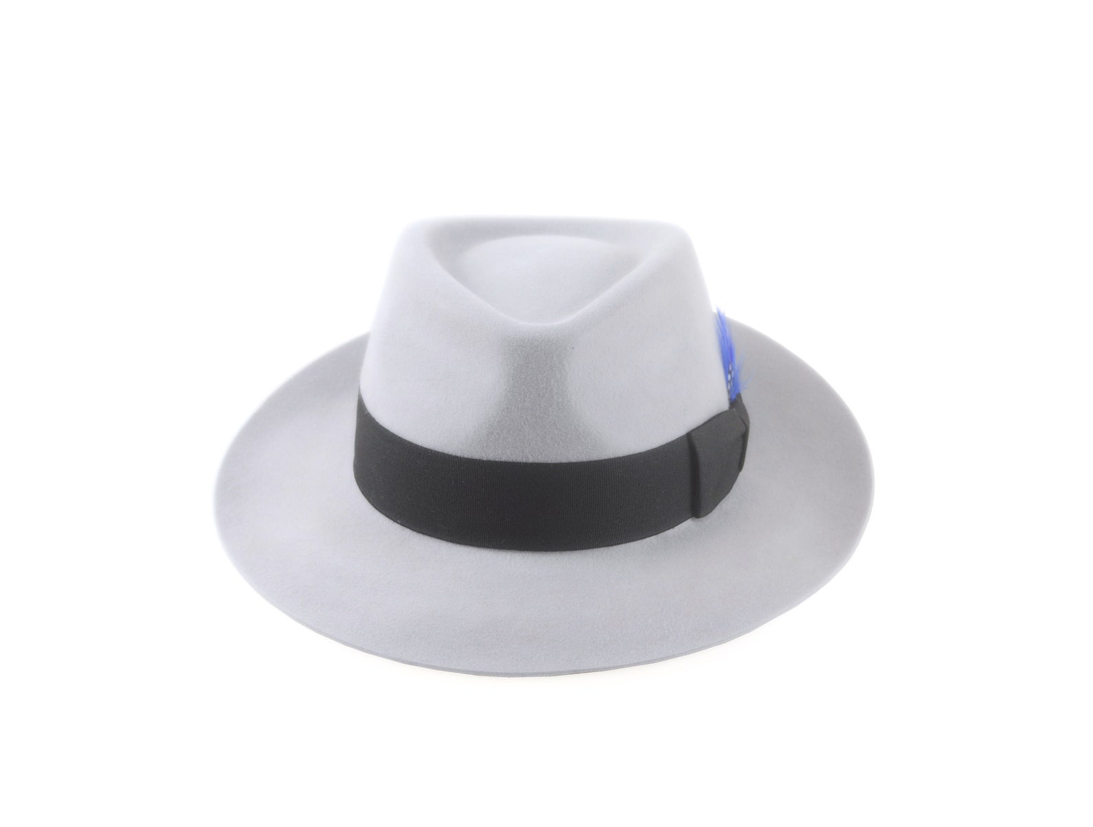 Fedora the HISPANO Light Grey Fedora Hat for Men Mens Etsy