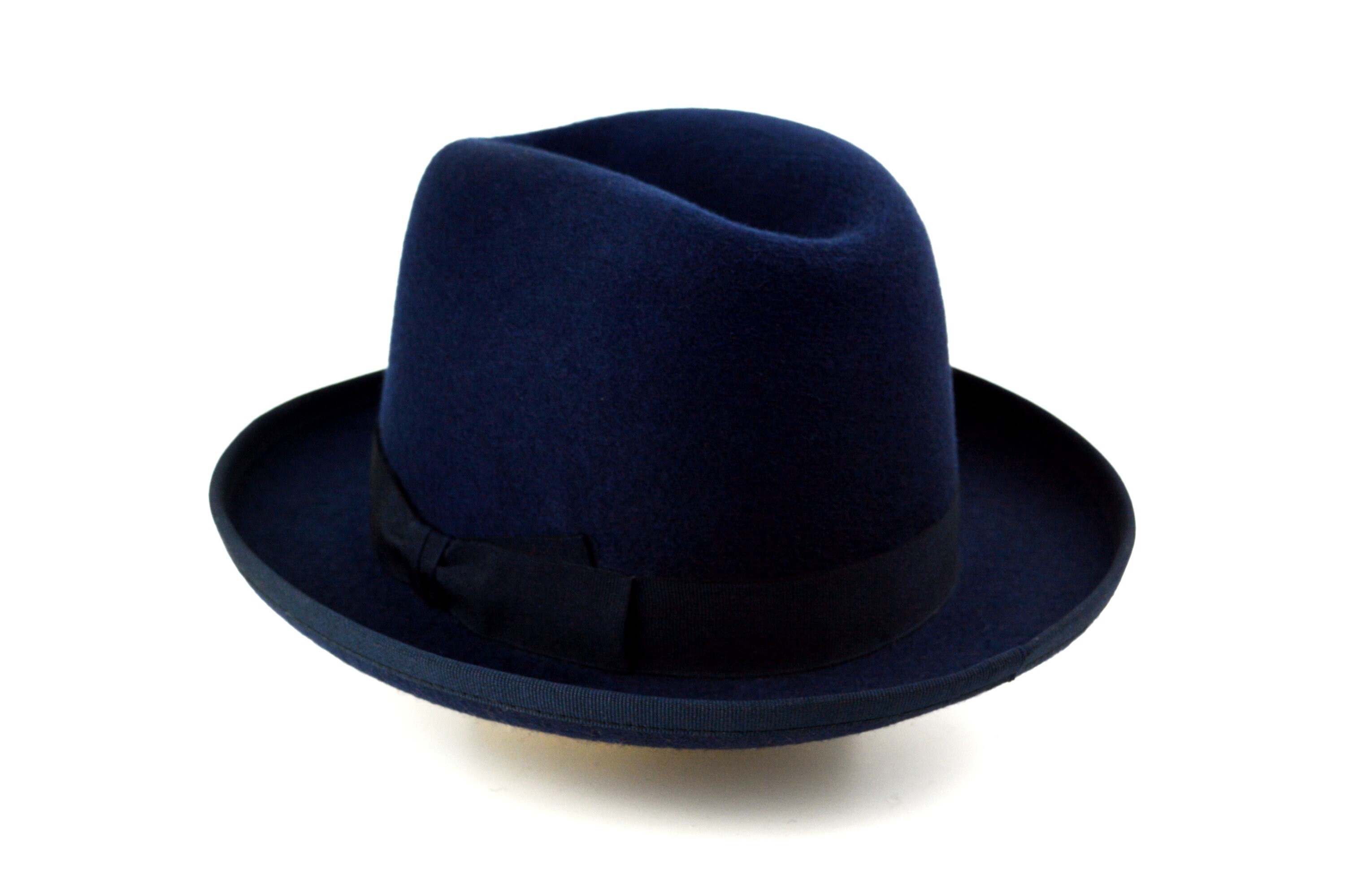 Navy Blue Fedora Hat for Men 