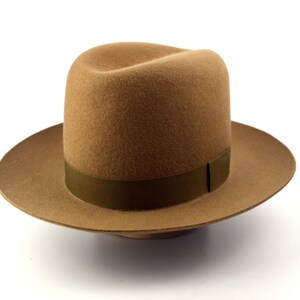 Fedora the HOLLE Dusty Camel Wide Brim 