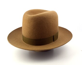 Fedora the HOLLE Dusty Camel Wide Brim 