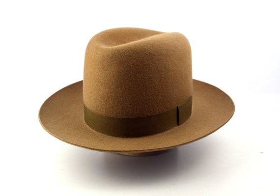camel wide brim hat
