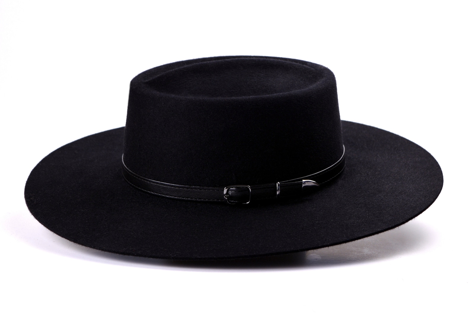 mens black bolero hat