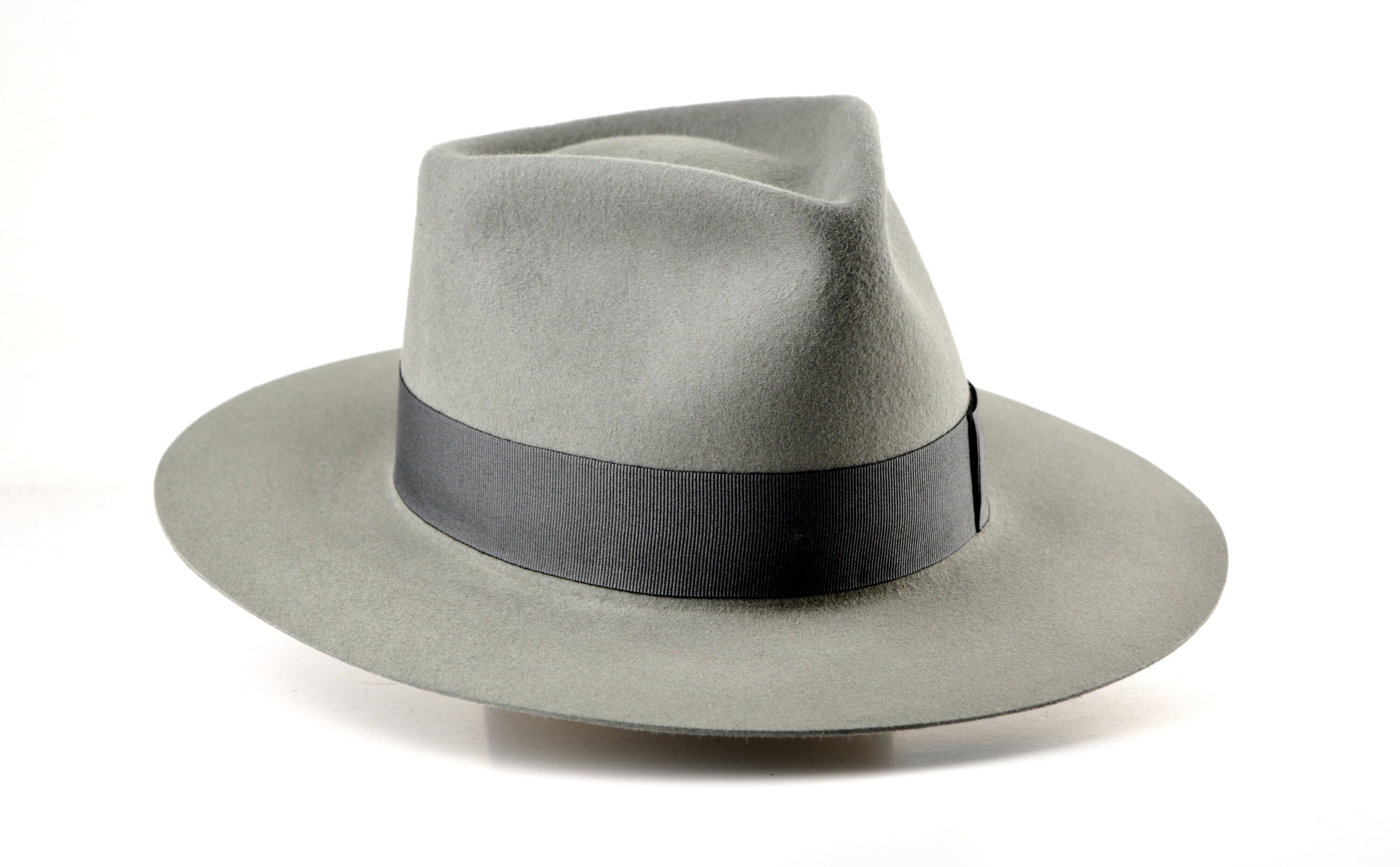 DALI Grey Wide Brim Hat Men 