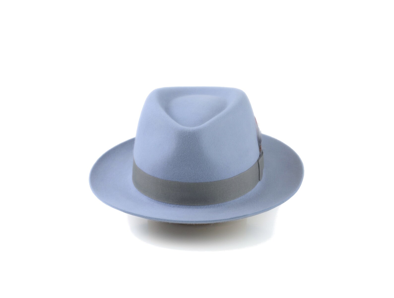 Fedora the CLUBBER Light Blue Fedora Hat for Men Mens Etsy