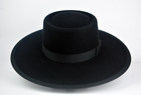 black bolero hat