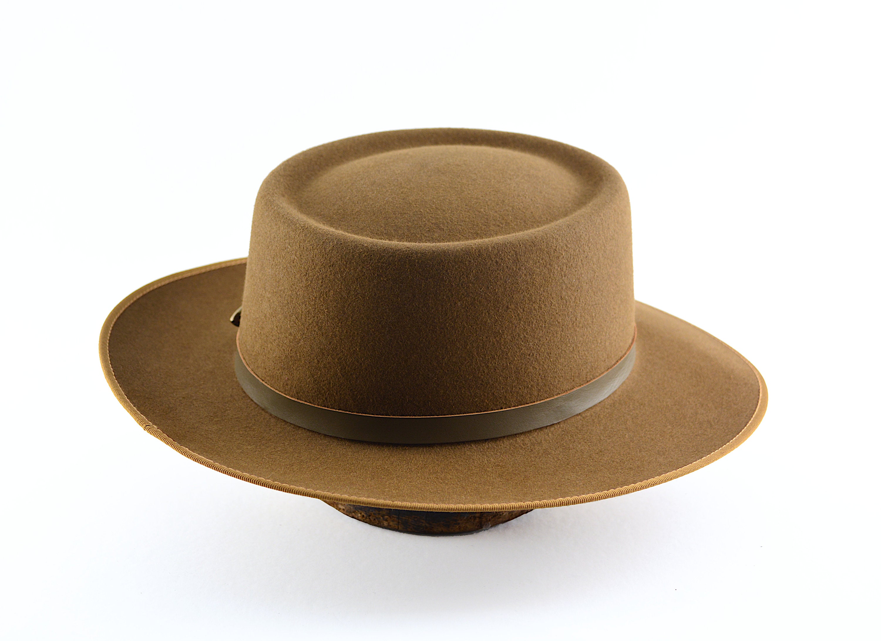 Fedora the BISON Moss Brown Vaquero 