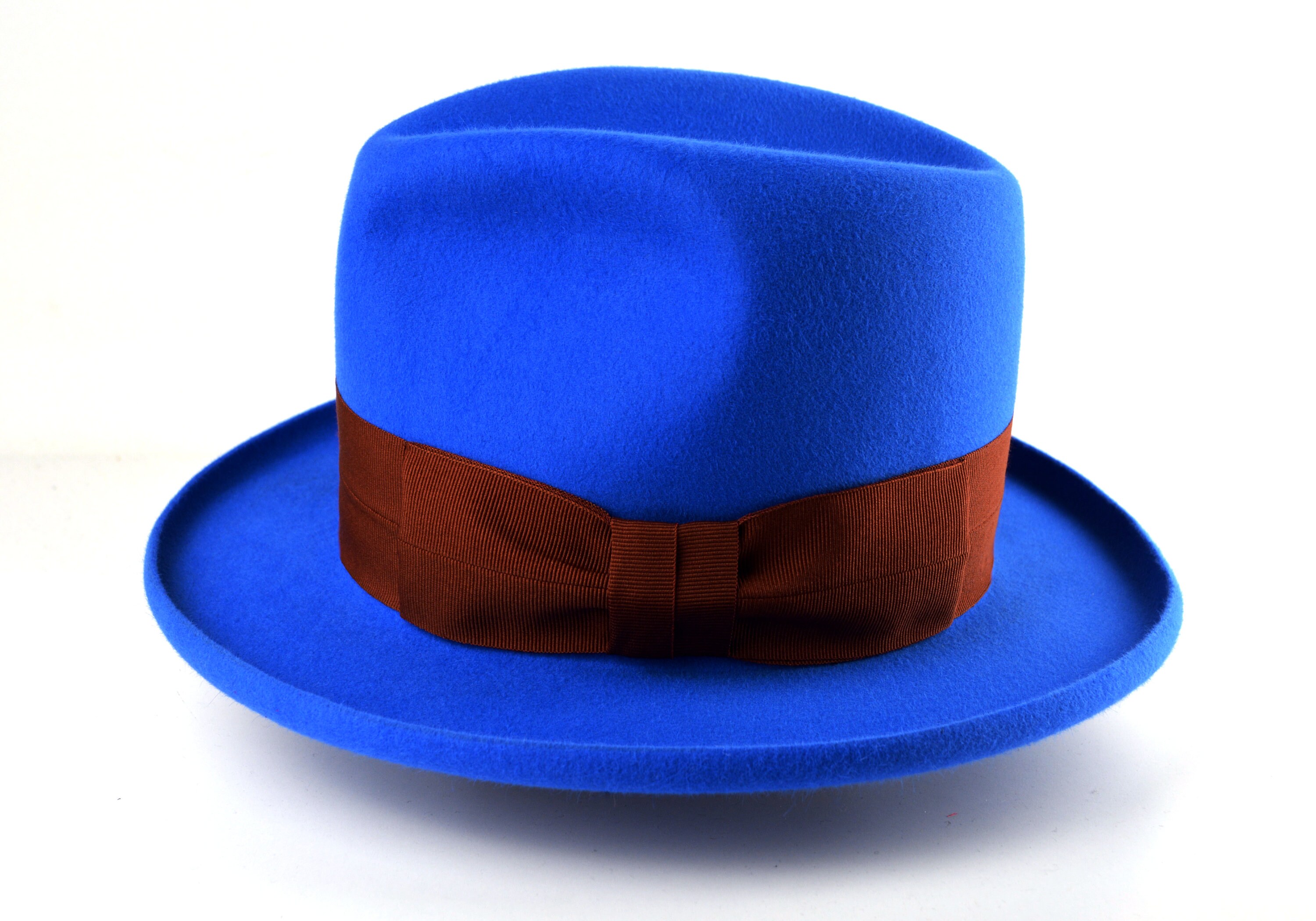 Fedora the HIERO Royal Blue Fedora Hat for Men Mens Etsy