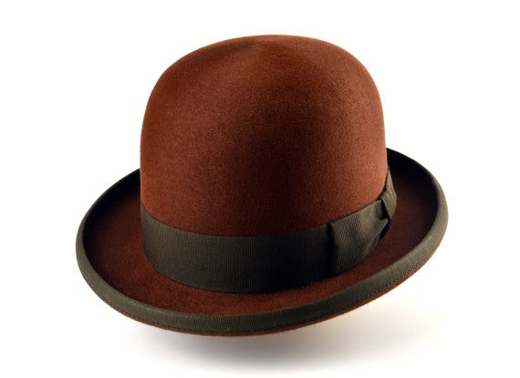 Bowler Hat the BROWN DERBY Formal Dress Accessories for Men 