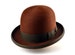 Bowler Hat | The DERBY | Brown Fur Felt Derby Hat For Men | Mens Formal Hats 