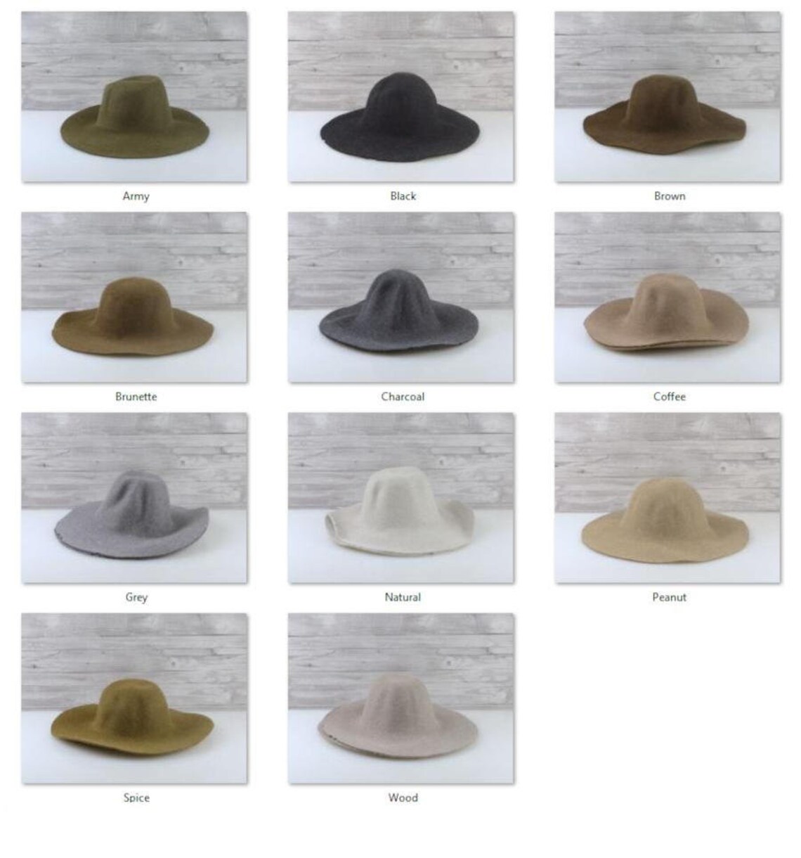 Flecked Rabbit Fur Felt Hat Bodies Cappellines - Etsy