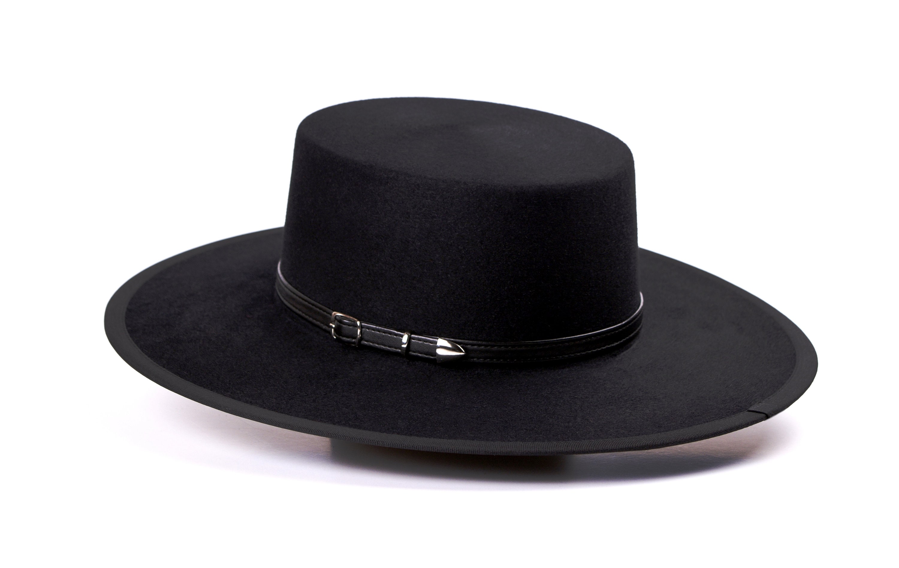 Bolero Hat the TYCOON Black Fur Felt 